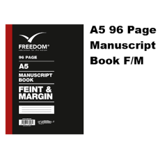 Freedom 96 pages A5 Manuscript Books F/M